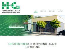 Tablet Screenshot of hoffmann-fliesen.de